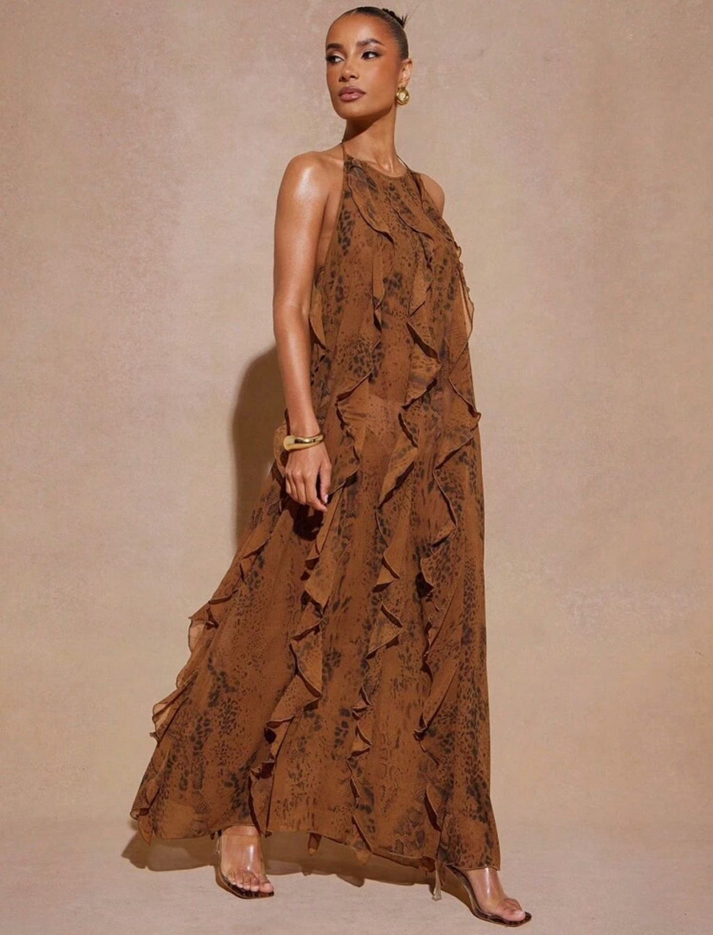 Savannah Ruffle Gown