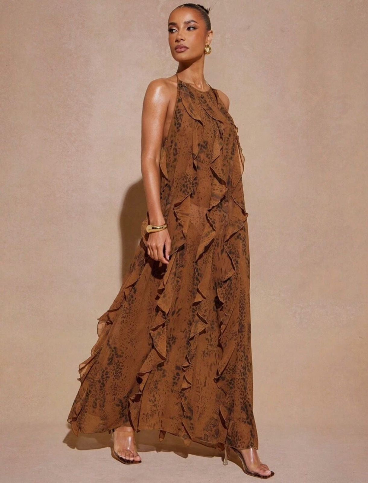 Savannah Ruffle Gown