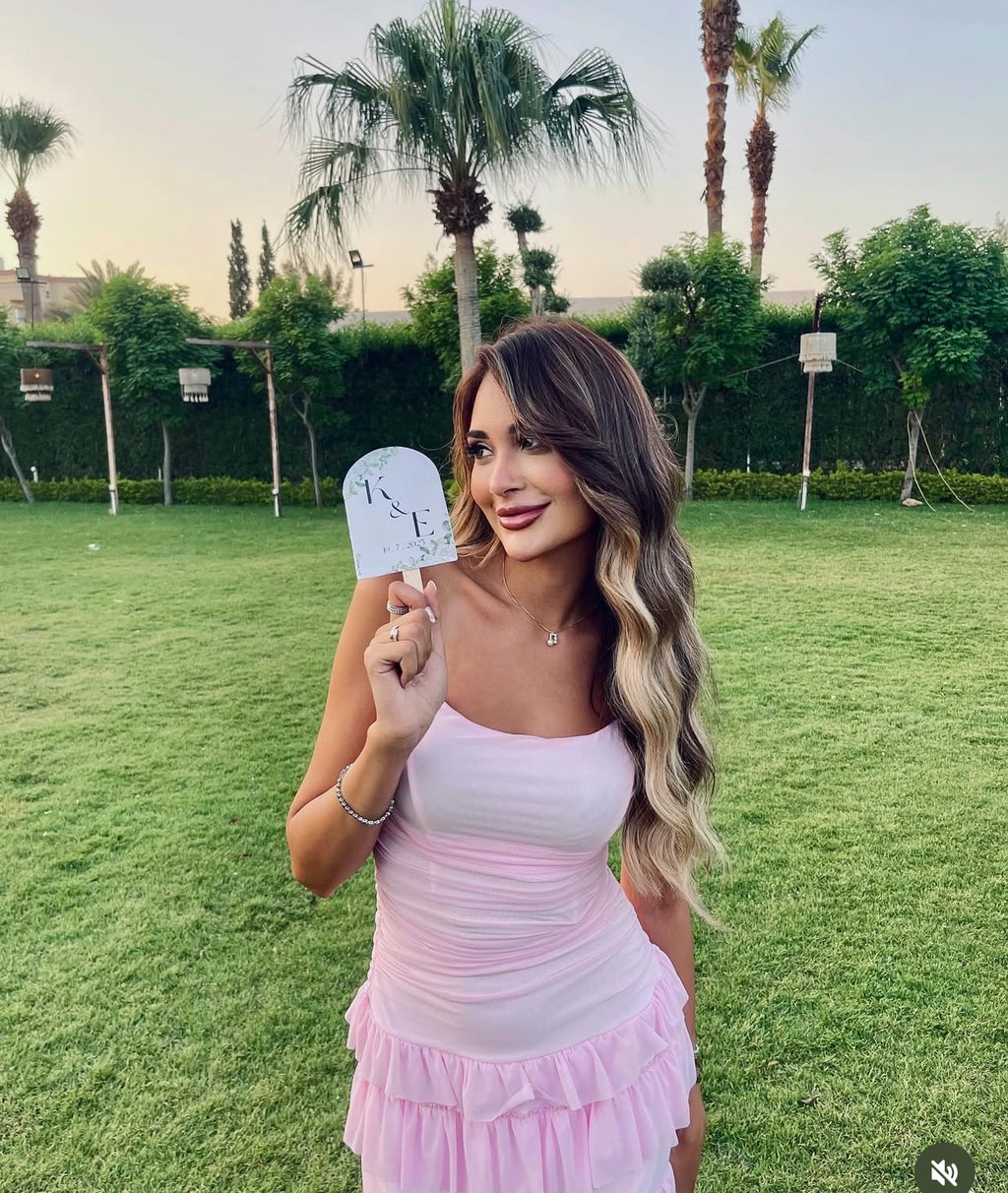 Blush Ruffle Dream Dress