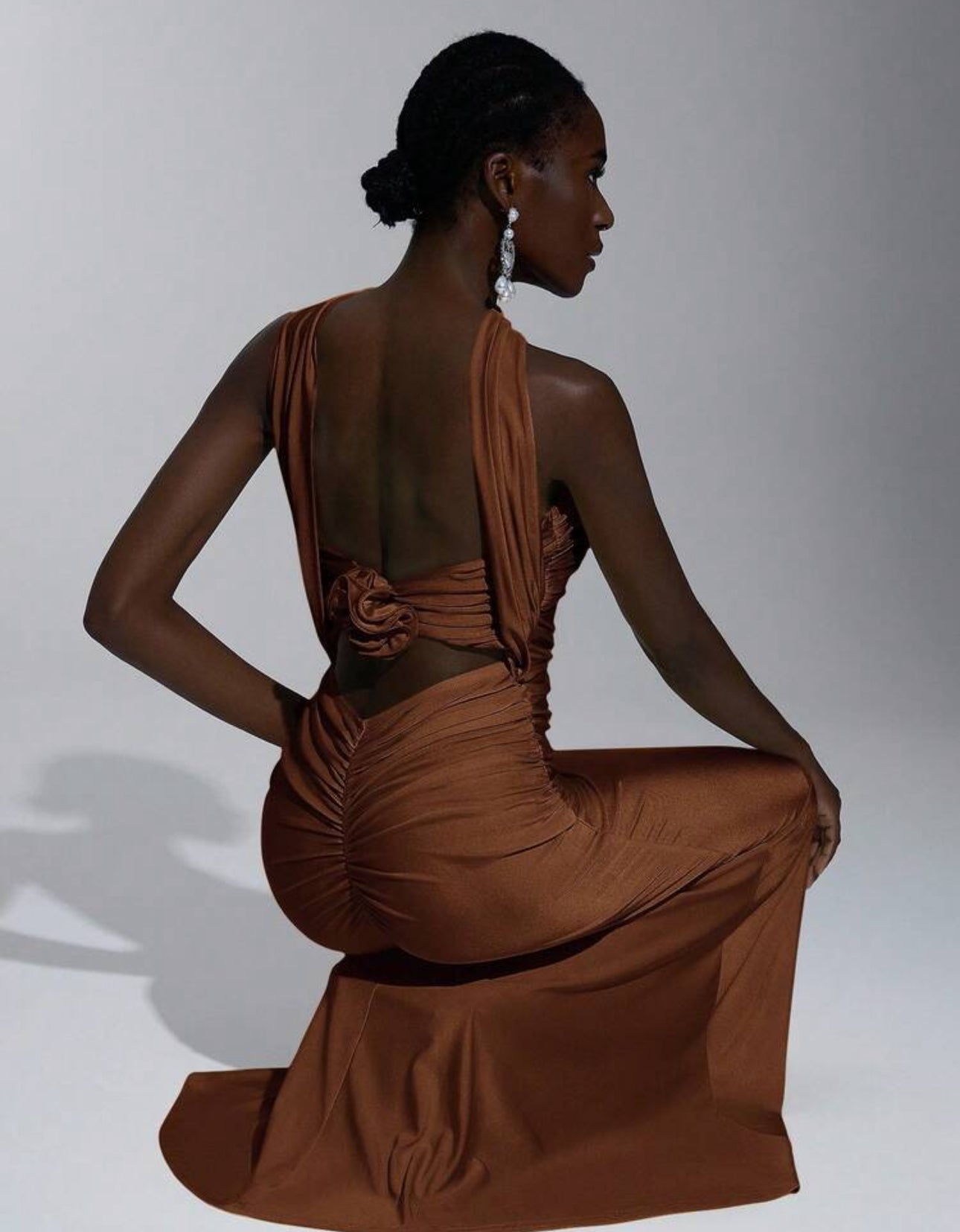 Mocha Muse Gown