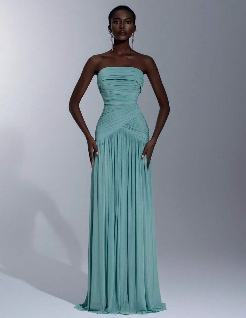 Celestia Ruched Gown