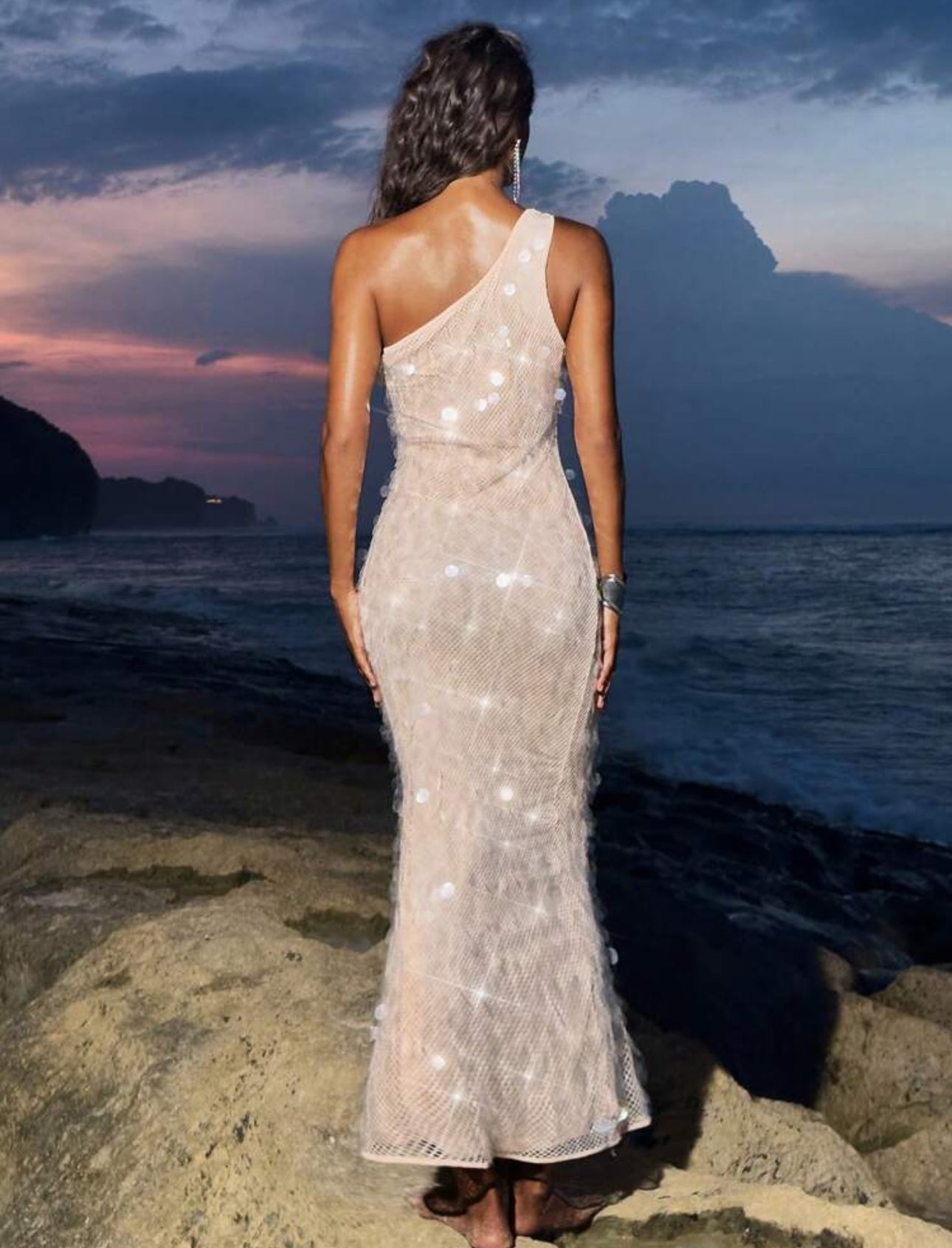 Starlit Glow Sequin Dress