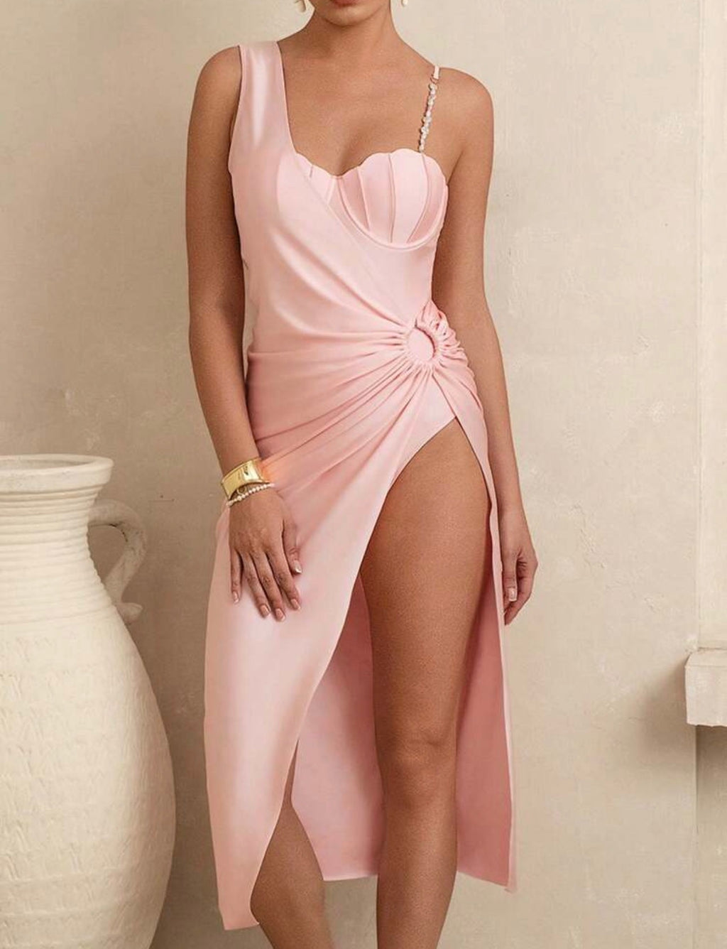 Blush Riviera Crystal Set