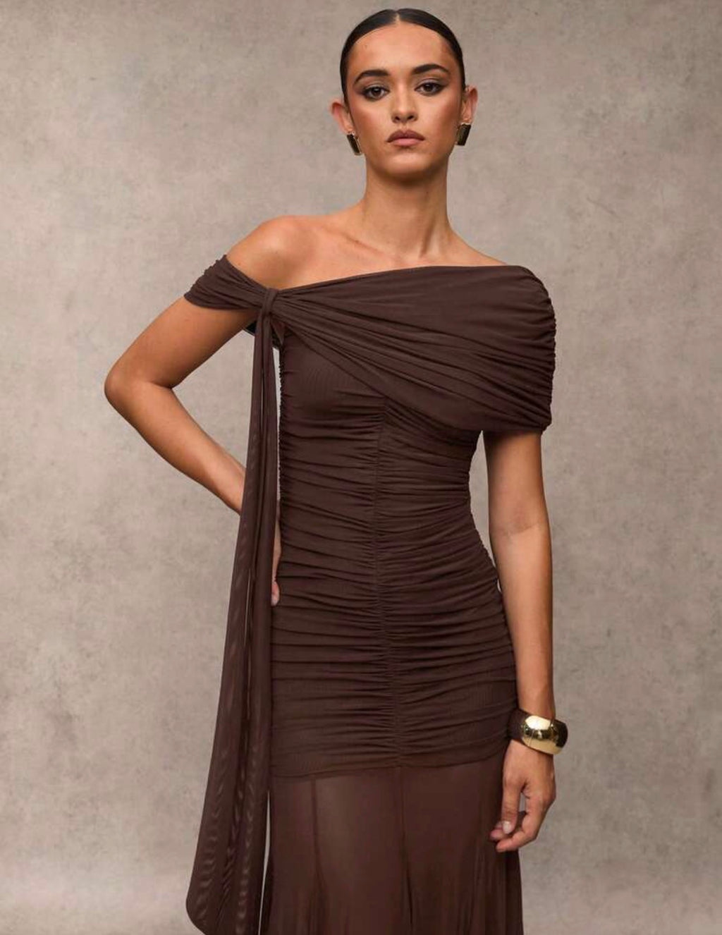 Seraphina Draped Gown