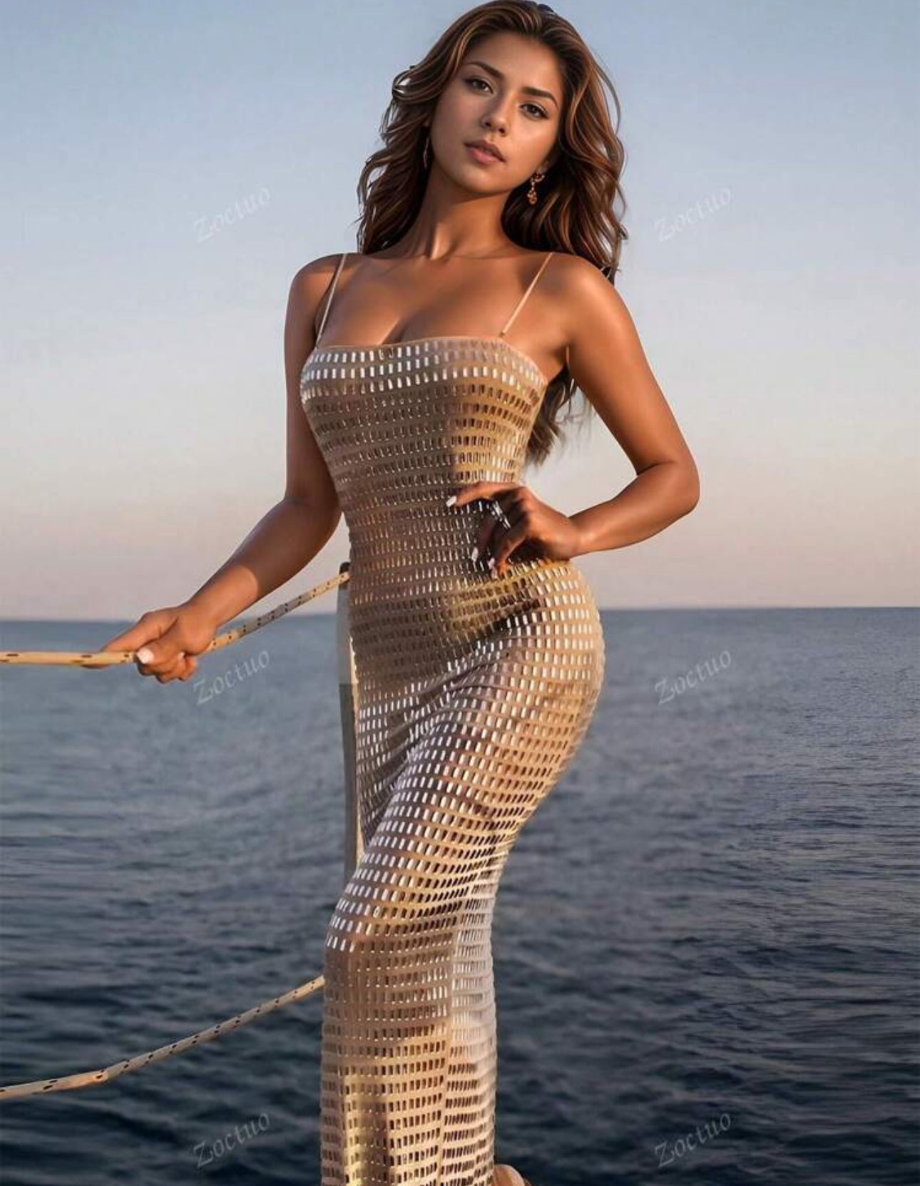 Sunset Siren Sequin Dress