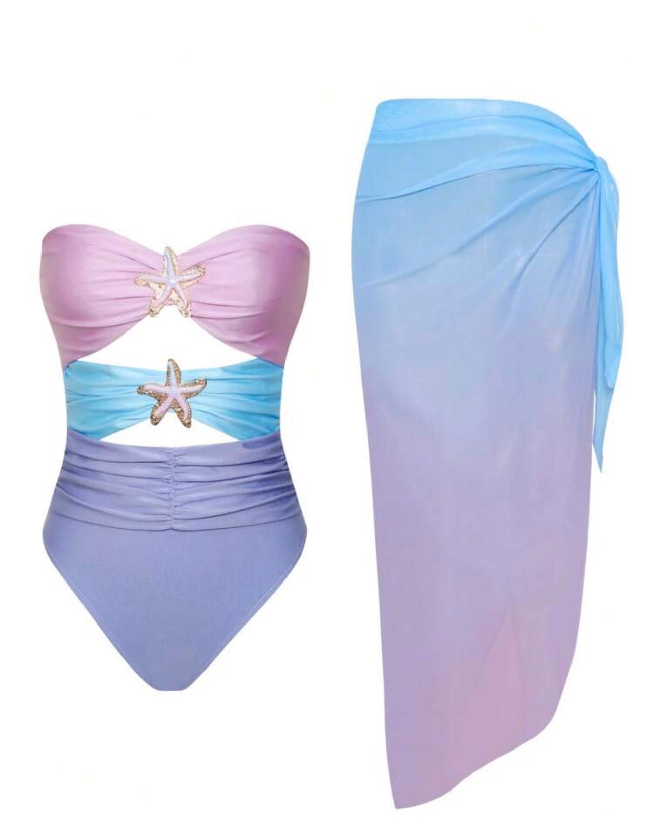 Pastel Siren Resort Set