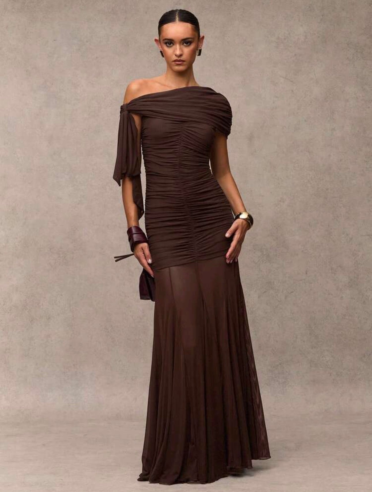 Seraphina Draped Gown