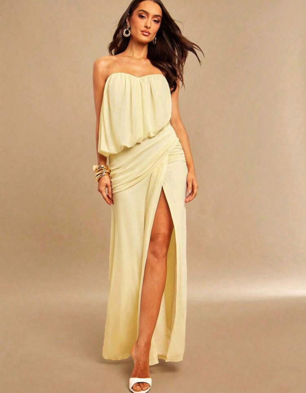 Bianca Strapless Gown