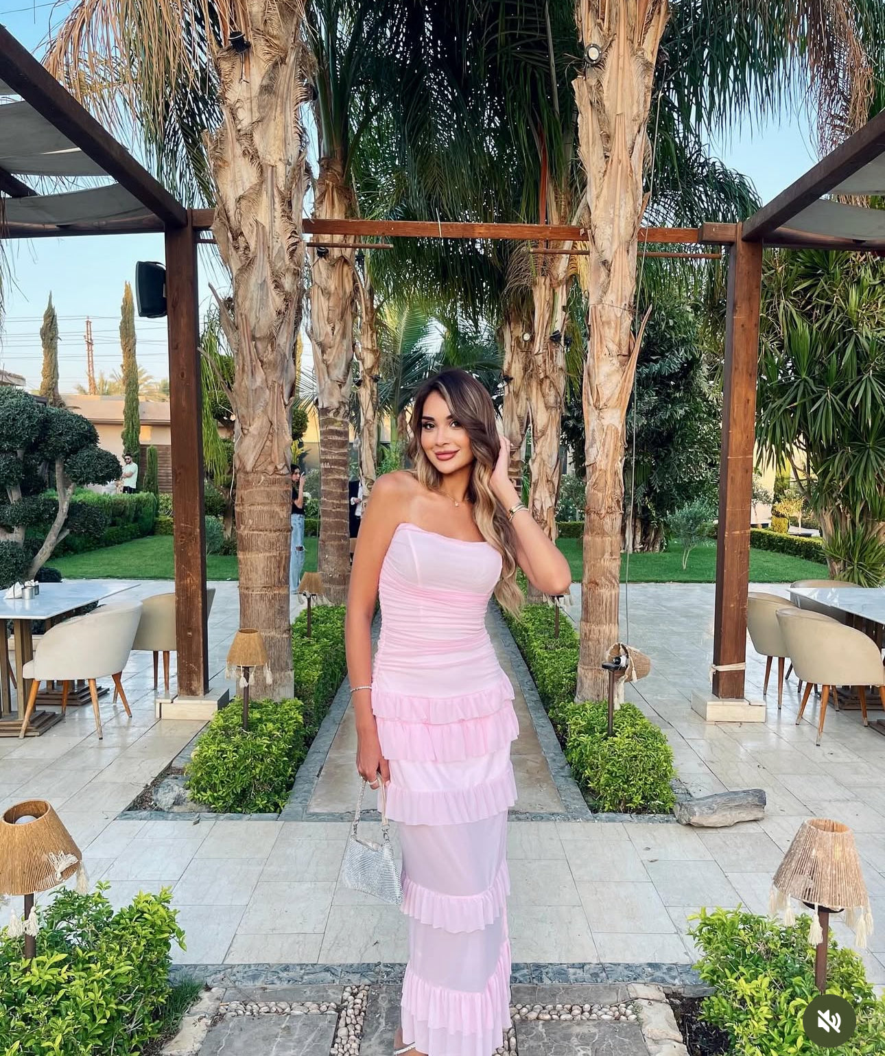 Blush Ruffle Dream Dress