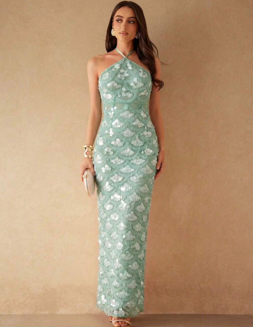 Aurelia Sequin Gown