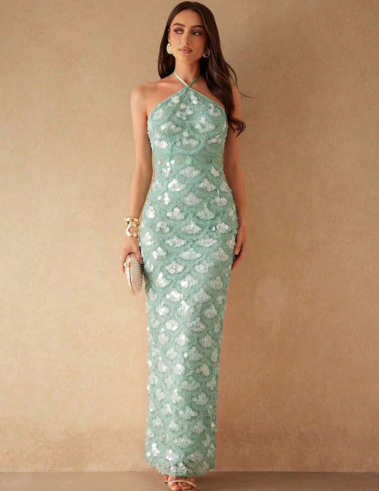 Aurelia Sequin Gown
