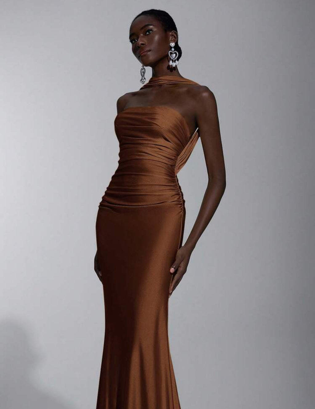 Mocha Muse Gown