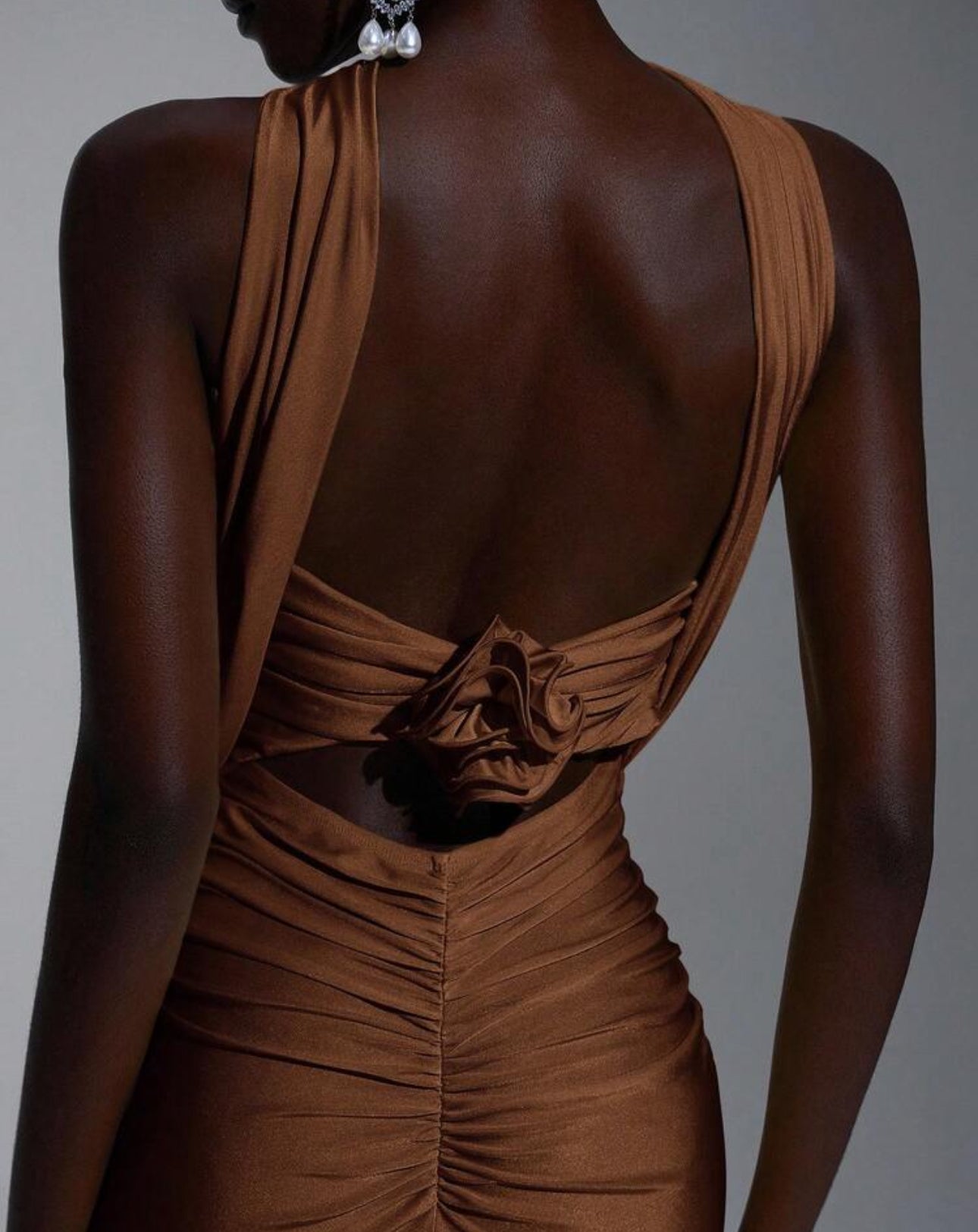 Mocha Muse Gown