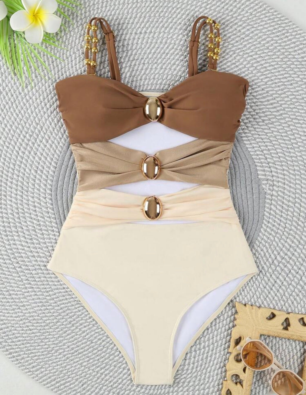 Golden Dune Luxe Swimsuit