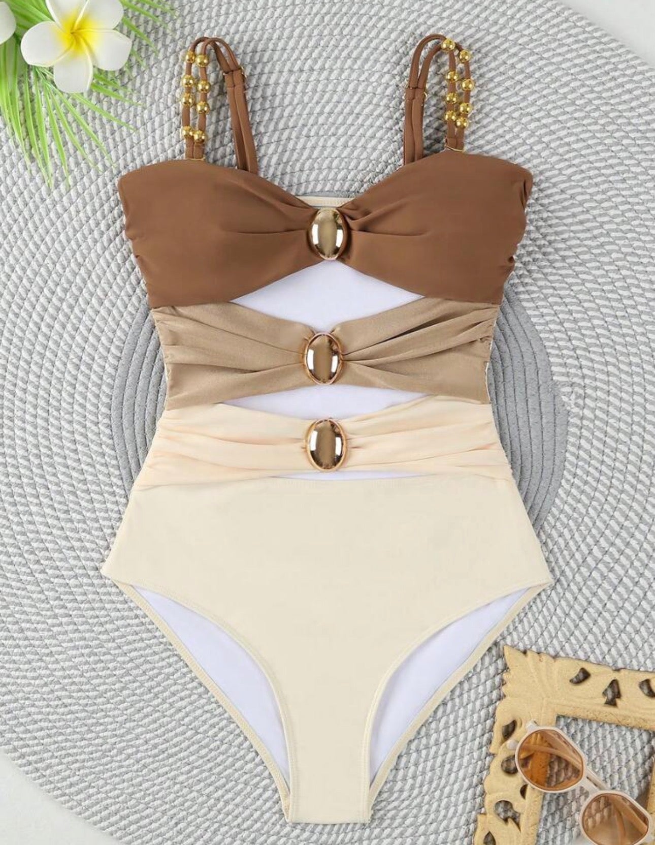 Golden Dune Luxe Swimsuit