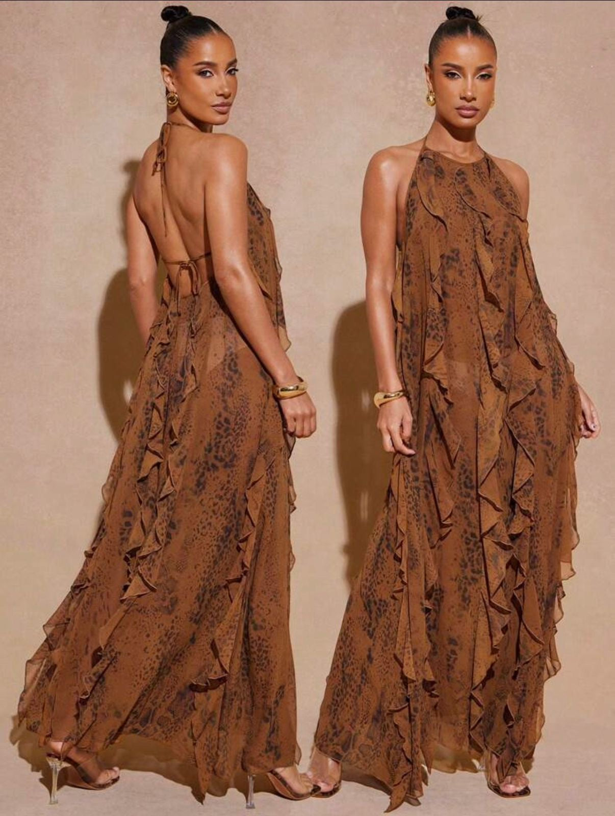 Savannah Ruffle Gown