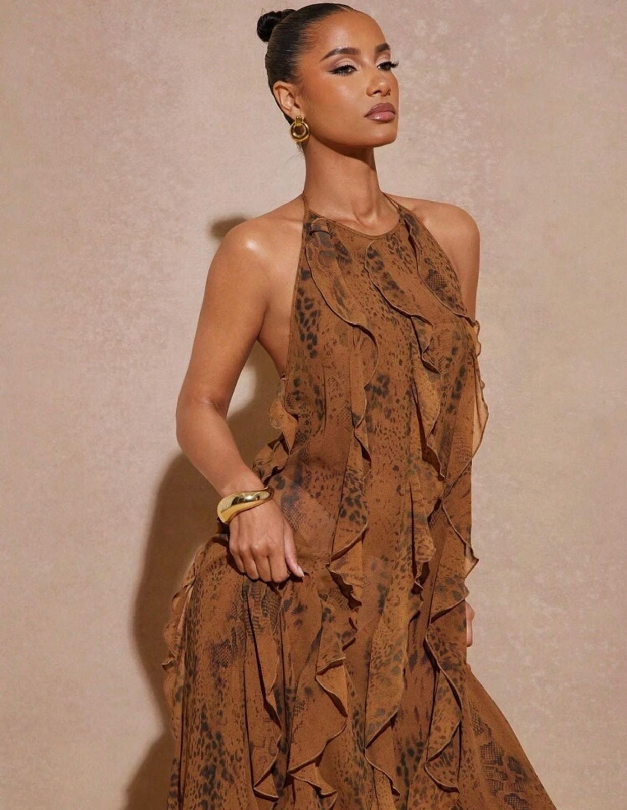 Savannah Ruffle Gown