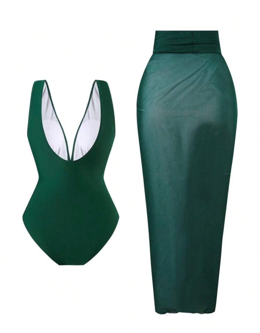 Emerald Goddess Wrap Set