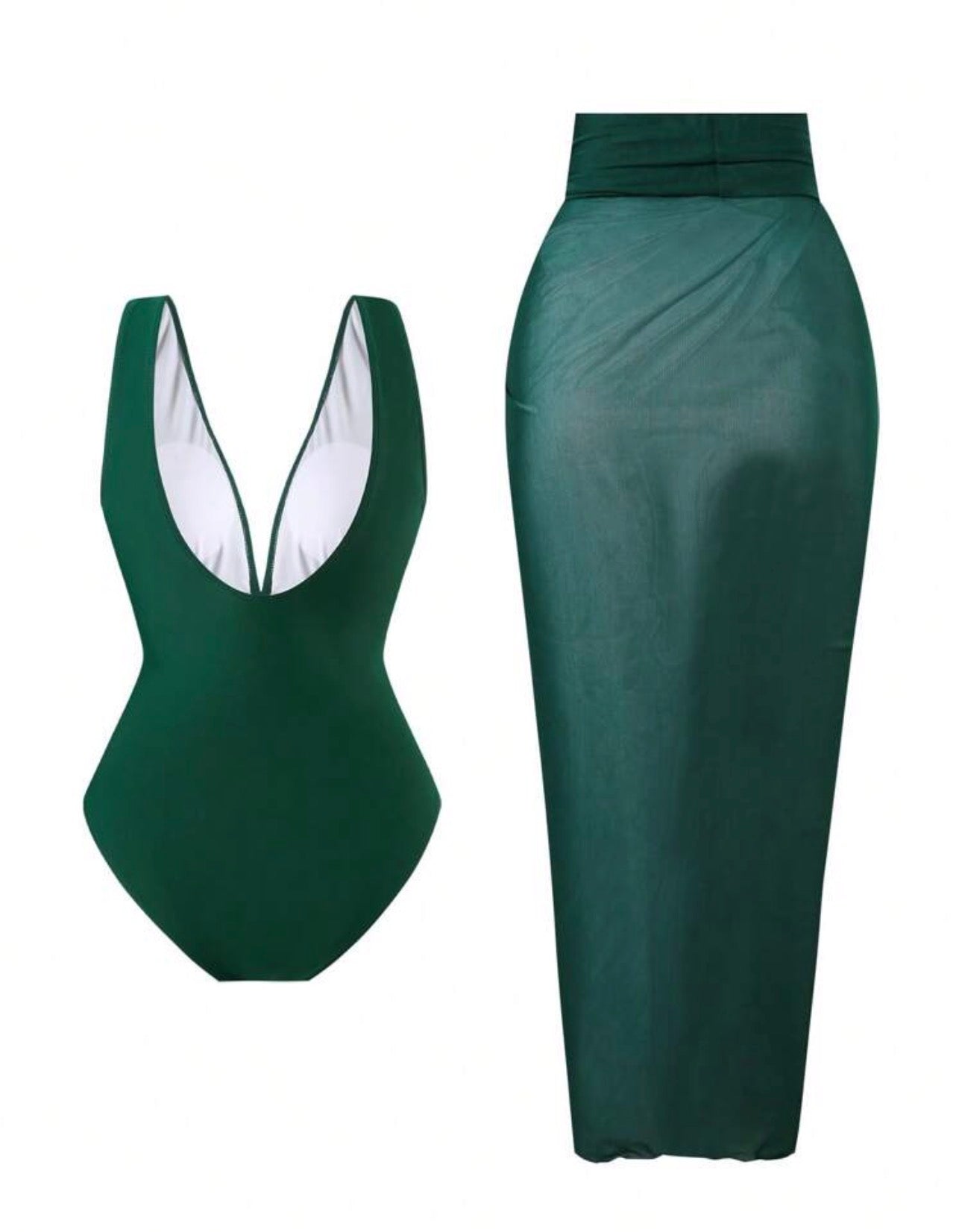 Emerald Goddess Wrap Set