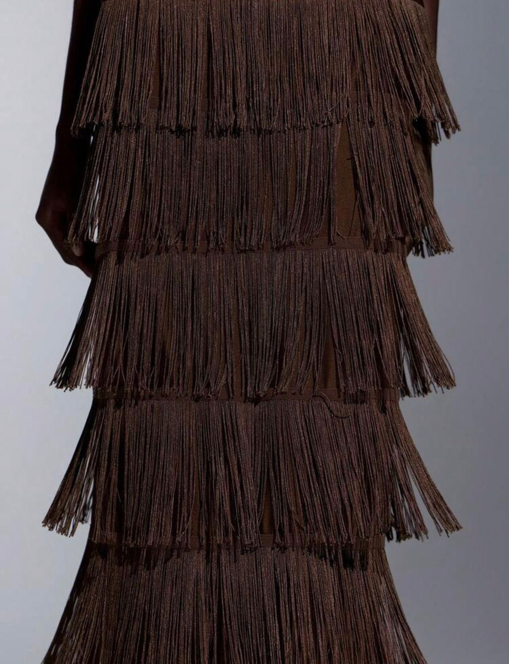 The Sloane Fringe Gown