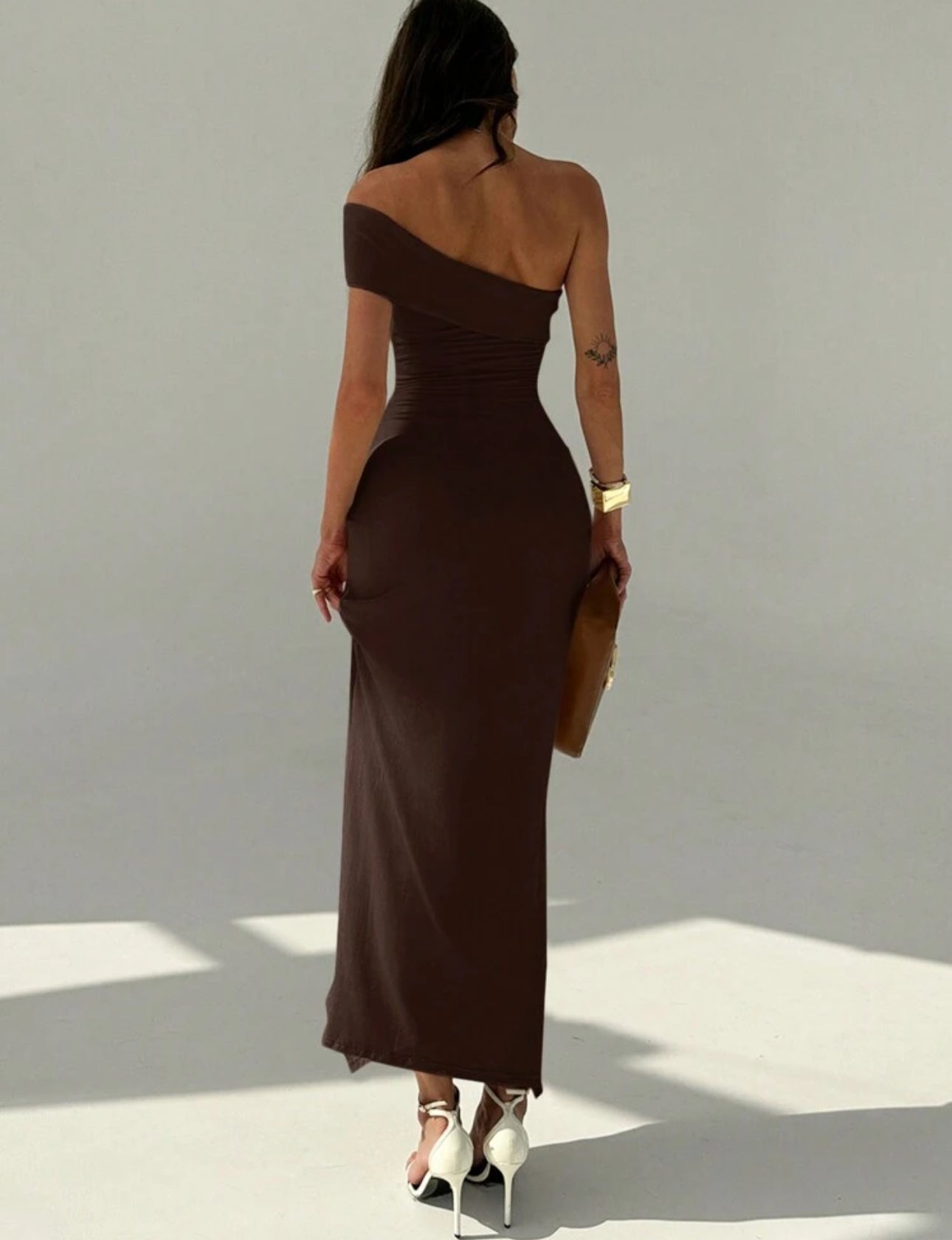 Mocha Twist Bodycon Dress