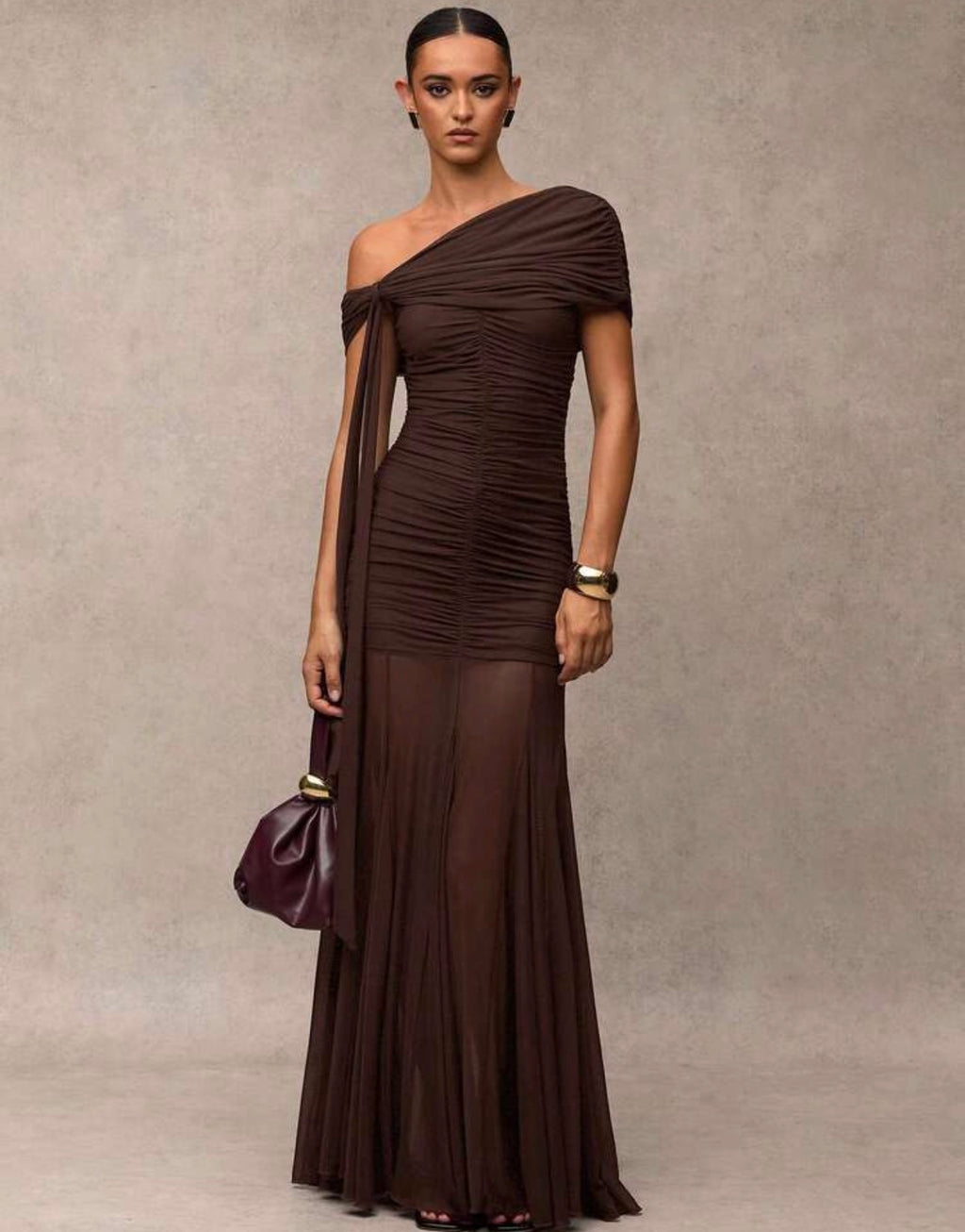 Seraphina Draped Gown