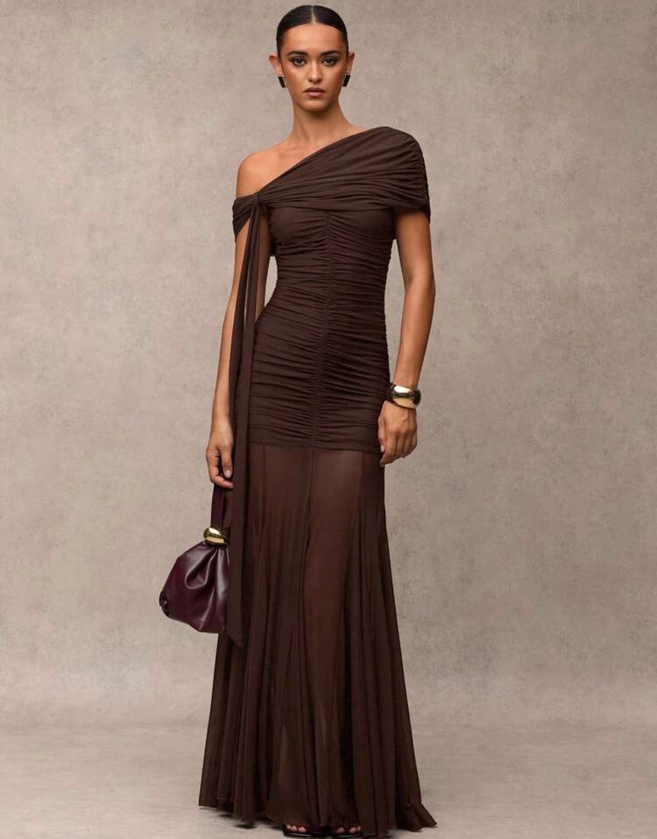 Seraphina Draped Gown