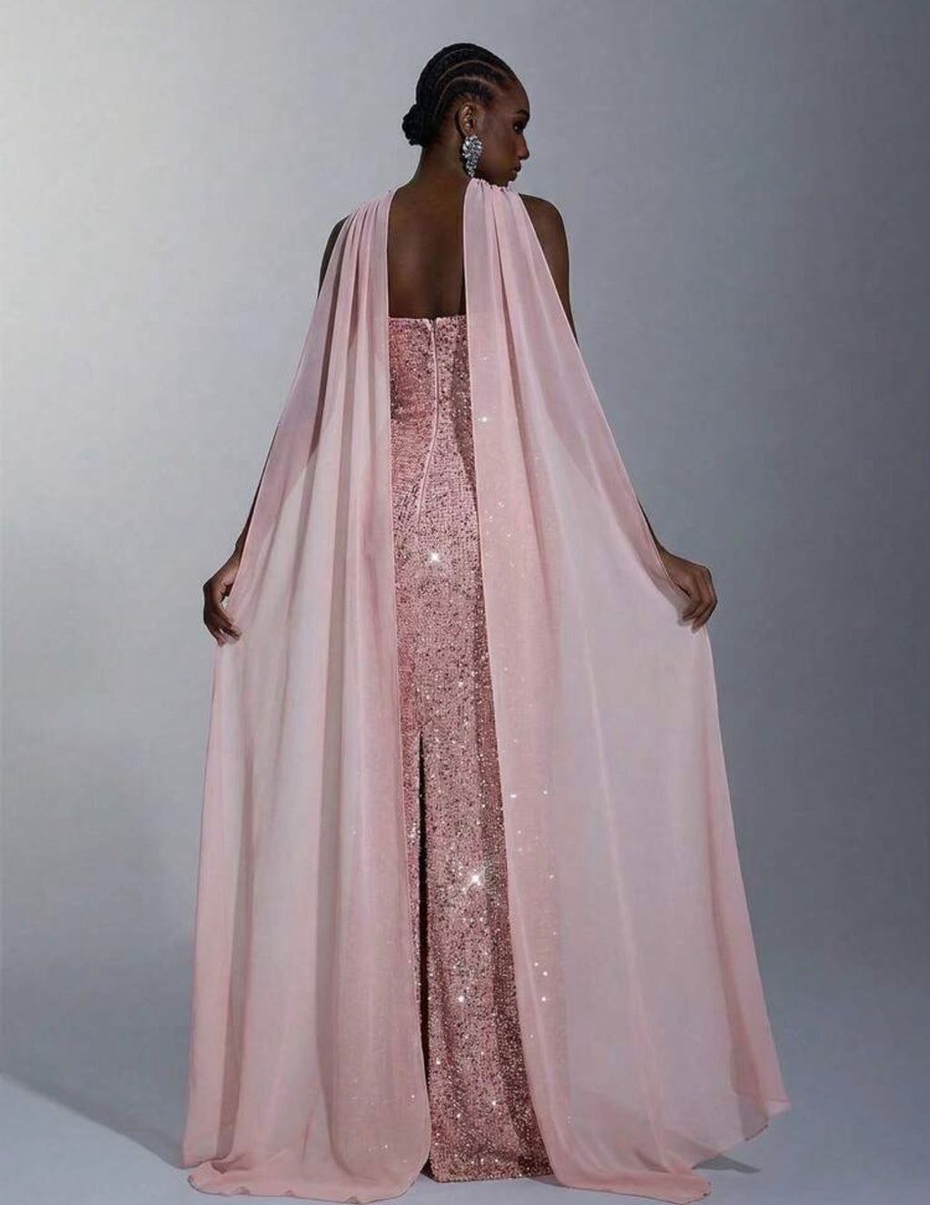 Aurélia Crystal Veil Gown