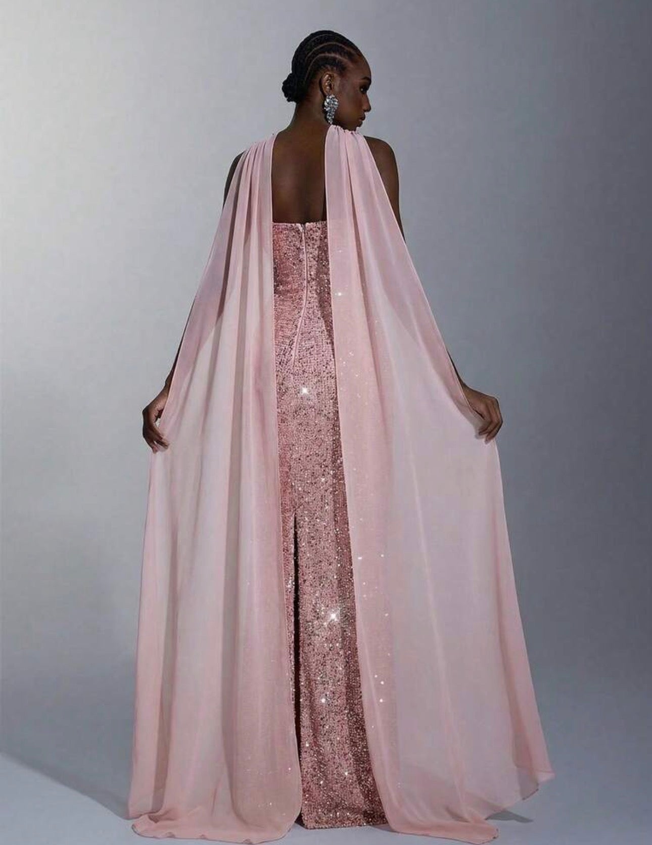 Aurélia Crystal Veil Gown